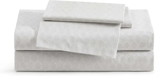Miniatura 221 de Tommy Bahama - Juego de sábanas tamaño King, ropa de cama de percal 100% algodón con una sensación crujiente y fresca, sábanas con sábana bajera