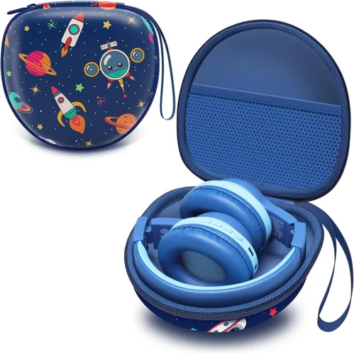 Miniatura 14 de Funda para auriculares infantiles compatible con iClever BTH12 / HS19 / BTH26 / JoySpark-T5 / Candy Bila BH03 / EarFun/IMYB/MIDOLA MD-B01 / noot