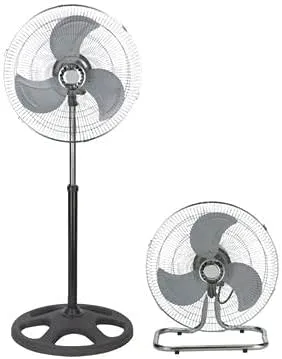 Miniatura 3 de Ventilador oscilante 3 en 1 (soporte + escritorio + ventilador de pared) ventilador oscilante de alta velocidad de 18 pulgadas de grado industrial