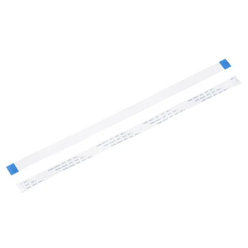 Miniatura 27 de uxcell Cable plano flexible, 5.906 in, 0.039 in, 4 pines, FPC FFC, cable de cinta flexible para TV LCD, audio de automóvil, reproductor de DVD, 10