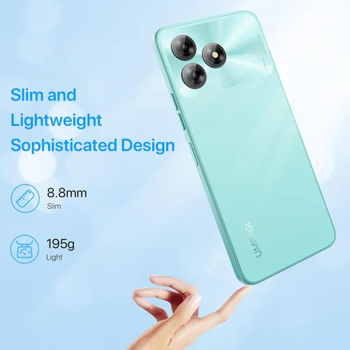 Miniatura 8 de UMIDIGI Teléfono inteligente G5 Android 13, 5000mAh 8+128GB/TF 1TB Expand, Pantalla ultra delgada de 6.6 pulgadas, Cámara AI de 50MP, huella