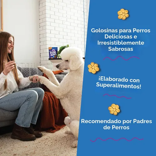 Miniatura 3 de Fruitables Golosinas horneadas para perros, golosinas saludables de calabaza para perros, bajas en calorías y deliciosas, sin trigo, maíz o soja