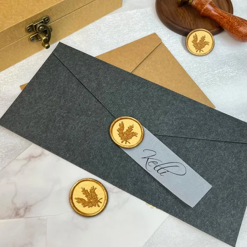 Miniatura 5 de 25 calcomanías para sellos de cera, hechas a mano, autoadhesivas, para invitaciones de bodas, sobres, envoltura de regalo, Navidad