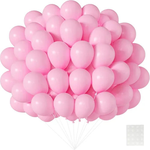 Miniatura 12 de Patimate Paquete de 150 globos negros de látex negro mate de 5 pulgadas para cumpleaños, graduación, jubilación, boda, aniversario, baby shower