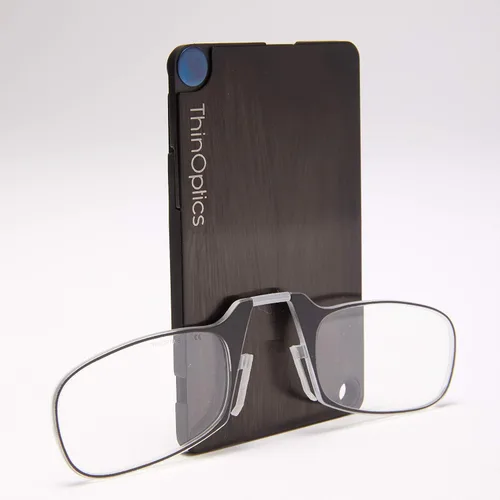 Miniatura 3 de ThinOptics - Funda para tarjeta flash + gafas de lectura rectangulares
