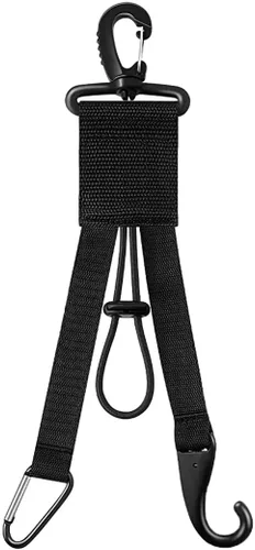 YELAIYEHAO Organizador 3 en 1 – Percha de equipo de béisbol y sóftbol con soporte para bate, clip para guantes, gancho para casco, bolsa de cerca,