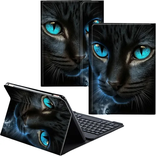 Miniatura 36 de Funda para Samsung Galaxy Tab S6 Lite 2022/2020 Teclado inalámbrico desmontable y cubierta de cuero PU Funda protectora para Samsung Galaxy Tab S6