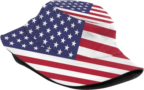 Miniatura 2 de Sombrero de pescador con bandera de moda, sombrero de pescador, sombreros de pescador con bandera linda para mujeres y hombres