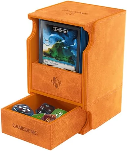 Miniatura 4 de Watchtower 100+ XL - Caja convertible para cartas de doble funda, protector de juego de cartas, superficie Nexofyber, capacidad para hasta 100