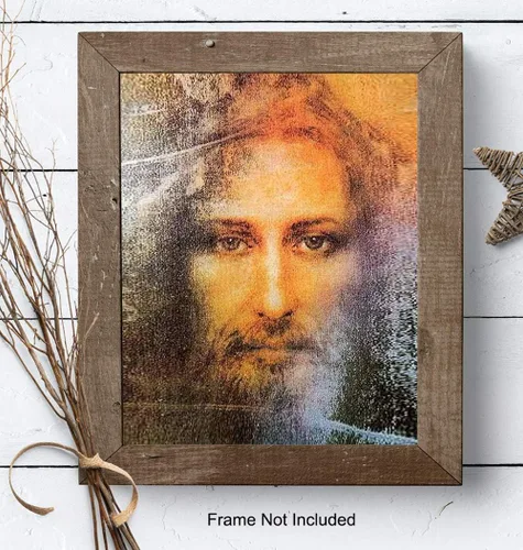 Miniatura 7 de Arte de pared de Jesucristo, decoración de pared de Jesús, decoración religiosa cristiana para habitación, hogar, iglesia, regalos católicos, regalo