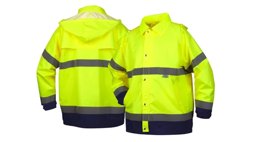Pyramex RRWJ3110XL Chaqueta de poliuretano y poliéster de alta visibilidad - talla extra grande
