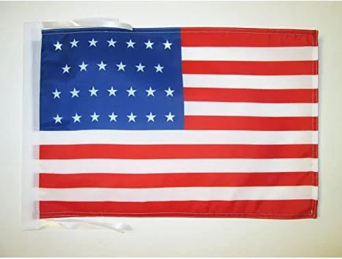 Miniatura 439 de Bandera de México AZ FLAG, 45.7 x 30.5 cm, con cordones - Pequeñas banderas mexicanas de 30 x 45 cm - Bandera de 45.7 x 30.5 cm