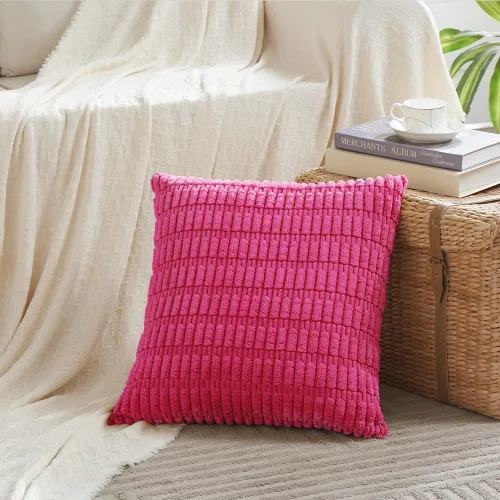 Miniatura 294 de Fancy Homi - Paquete de 2 fundas de almohada decorativas de color taupe de 22 x 22 pulgadas para sala de estar, sofá, cama, estilo rústico, bohemio