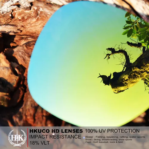 Miniatura 2 de HKUCO - Lentes de repuesto para Oakley Holbrook XL OO9417