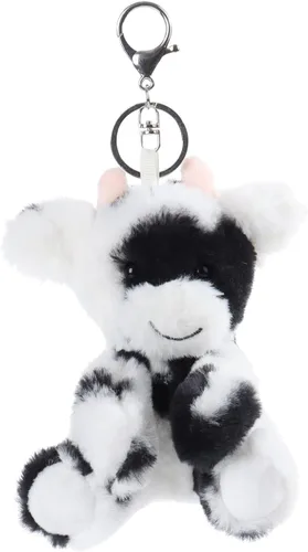 Apricot Lamb Cute Toys - Llavero de peluche clásico de ternero de vaca para bolsa de niños, bolso, mochila y bolso (5 pulgadas)