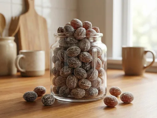 Miniatura 5 de Gotas de caramelo de cerveza de raíz – 1 libra de dulces clásicos a la antigua, espolvoreados de azúcar y lijados a granel para fiestas, regalos
