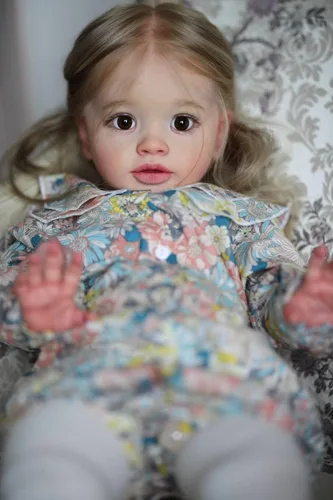 Angelbaby Muñeca de bebé recién nacida de vida real, reborn, niña de 26 pulgadas, grande, linda, realista, muñeca de bebé recién nacida, de silicona