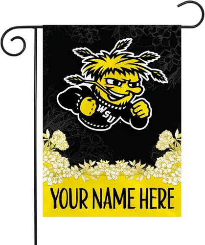 Miniatura 56 de Rico Industries Bandera de jardín personalizada estándar/primaria de la NCAA Louisiana Tech Bulldogs - 01