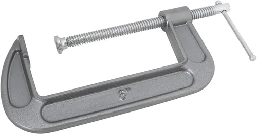Miniatura 6 de Performance Tool W221 Abrazadera en C de hierro dúctil resistente con acabado de esmalte y tornillo cromado para una resistencia superior y un