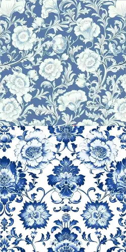 Miniatura 8 de 10 paquetes de tela gruesa de algodón de 18 x 22 pulgadas para máscara de costura, cachemira azul
