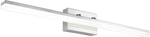 Miniatura 10 de mirrea Luz LED moderna de tocador de 24 pulgadas para iluminación de baño regulable 24w blanco cálido