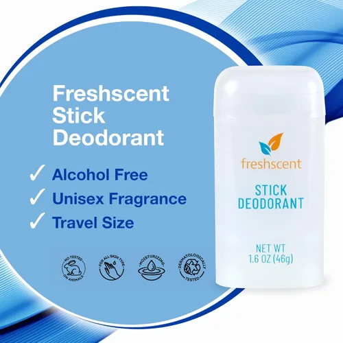 Miniatura 3 de Freshscent - Desodorante en barra sin alcohol de 1.6 onzas (paquete de 144)