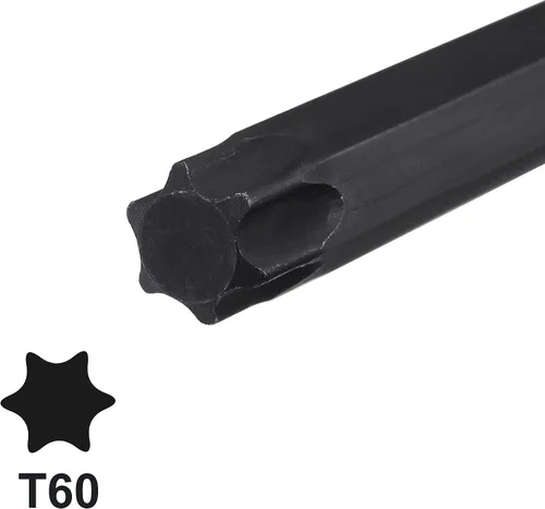 Miniatura 3 de uxcell 1/2 "Drive x T30 Torx Bit Socket, S2 Steel Bits, Cr-Mo Sockets 12" Longitud (solo para uso manual)