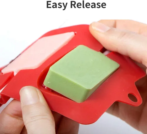 Miniatura 3 de Webake Moldes de silicona para piruletas, juego de 3 moldes de caramelo duro de chocolate con ladrillo (incluye 100 palitos de papel)