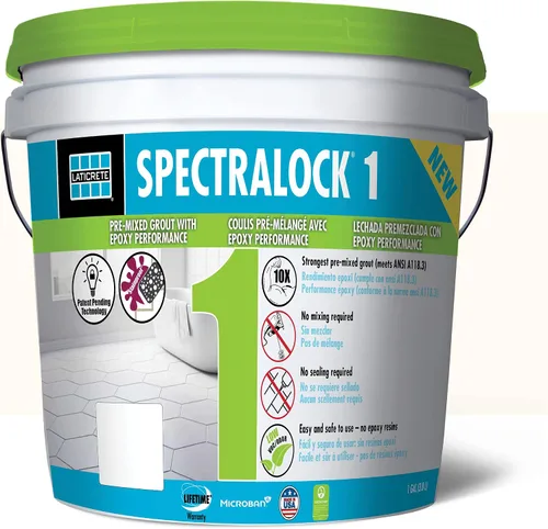 Miniatura 13 de LATICRETE SPECTRALOCK® 1 Lechada premezclada #17 Mármol Beige