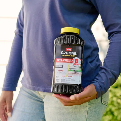Miniatura 8 de Ortho Orthene mata hormigas y cucarachas, proporciona un control duradero de insectos, para uso en interiores y exteriores, 1 lb.