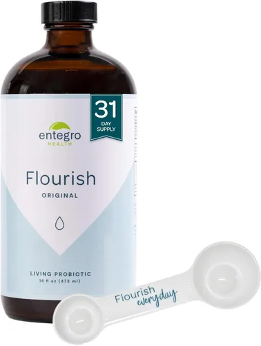 Miniatura 12 de Flourish Original Living - Suplemento probiótico (vidrio) Salud intestinal Salud digestiva Sin OMG Vegano Sin alérgenos Probióticos