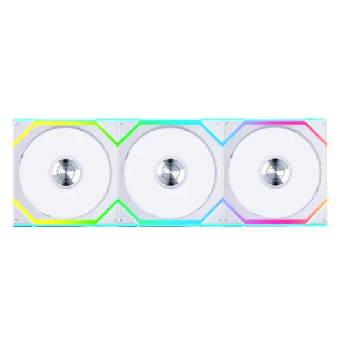 Lian Li UNI Fan SL Inalámbrico (Pala Invertida) 120mm Ventilador ARGB - Paquete Triple - Señal Inalámbrica de 2.4 GHz para Control de RGB y