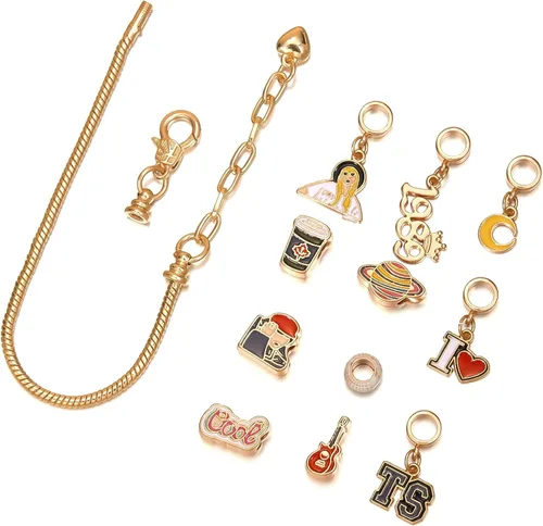 Miniatura 5 de Pulsera de amistad para amantes de la reputación 1989 Speak Now Fearless Album Inspirado Pulsera para regalos de concierto