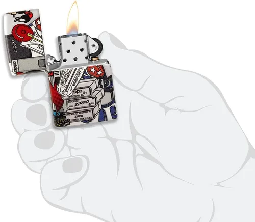 Miniatura 6 de Zippo Encendedor de bolsillo I Spy Design 540