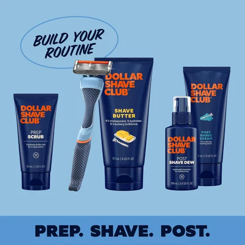 Miniatura 7 de Dollar Shave Club 6 repuestos de maquinilla de afeitar (8 unidades) 6 cuchillas de acero inoxidable para un afeitado cómodo y cercano
