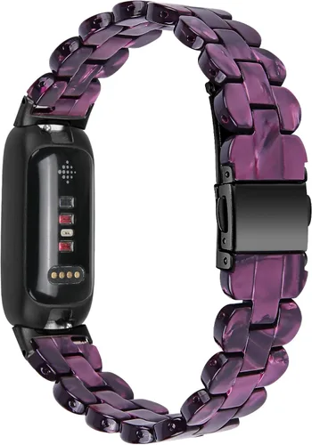 Miniatura 6 de TenCloud Bandas de resina compatibles con Fitbit Inspire 3 Band para Inspire 3 Smart Watch Band para mujeres y hombres, bandas deportivas ligeras