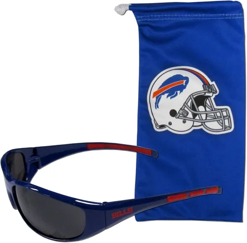 Miniatura 5 de Siskiyou NFL Unisex Wrap Sunglasses and Bag Set