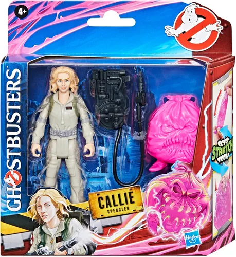 Miniatura 2 de Ghostbusters Fright Features Callie Spengler figura de acción con accesorio de juguete fantasma Ecto-Stretch Tech Possessor, juguetes