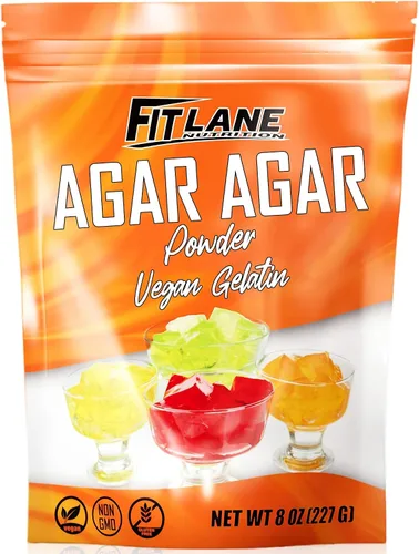 Miniatura 10 de Agar Agar en polvo de 16 onzas – Gelatina vegana (vegetariana) – Sin OMG, sin gluten y rica en nutrientes – Sustituto de la mezcla de carne