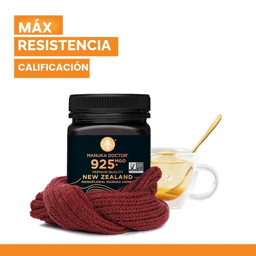 Miniatura 4 de MANUKA DOCTOR - MGO 925+ Manuka Honey Monofloral, 100% pura miel de Nueva Zelanda. Certificado. Garantizado. Crudo. Sin OMG (8.75 oz)