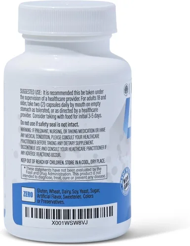 Miniatura 7 de IMMUNOVITES Paquete de 3 unidades de ácido R-alfa lipoico estabilizado ((True)) 600 mg por porción
