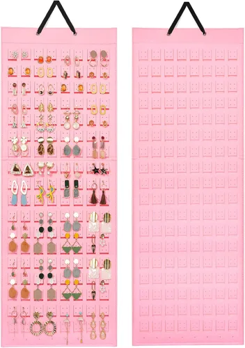 Miniatura 14 de Lolalet Organizador Colgante de Aretes con 20 Ganchos para Mujeres, Organizador de Aretes de Pared Colgador de Aretes, Almacenamiento de Aretes