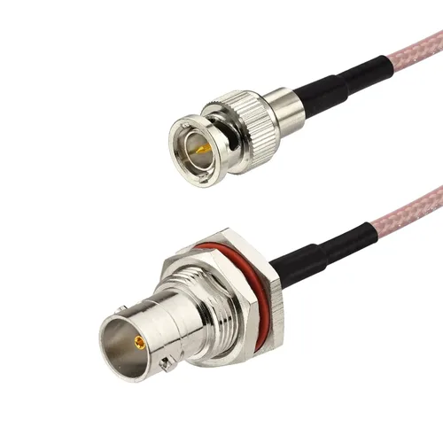 Miniatura 5 de BINGFU Mini BNC macho a BNC hembra Vedio SDI Cable 75 ohmios 12 pulgadas para HD 3G SDI grabadora cámara monitor convertidor router audio
