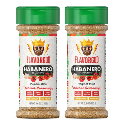 Miniatura 31 de Mezcla de Condimentos con Sabor a Queso de FlavorGod - Mezcla de Especias Premium Totalmente Natural y Saludable para Pollo, Verduras, Ensalada
