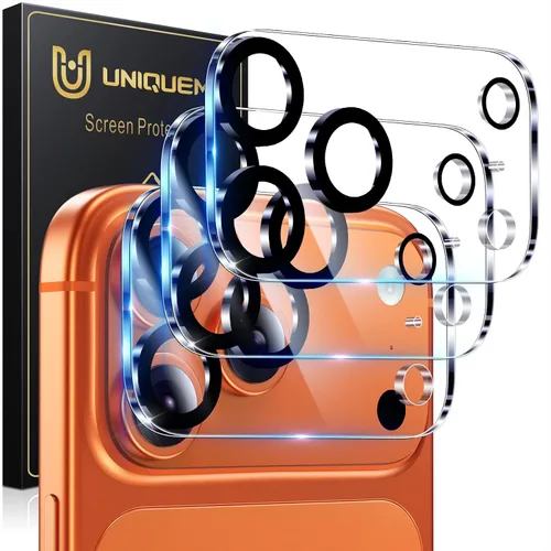Miniatura 59 de UniqueMe para Paquete de 3 Protectores de Lente de Cámara para iPhone 15 Pro/iPhone 15 Pro Max, [Protección contra Caídas] [Compatible con Fundas]