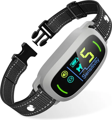 Miniatura 10 de FAFAFROG Collar Antiladridos para Perros de Tamaño Grande, Mediano y Pequeño, Collar Antiladridos Inteligente Recargable, Collar de Adiestramiento