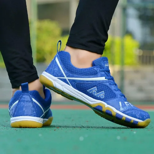 Miniatura 6 de Zapatos deportivos ligeros de cancha para interiores y hombres, transpirables, para pickleball, bádminton, tenis de mesa