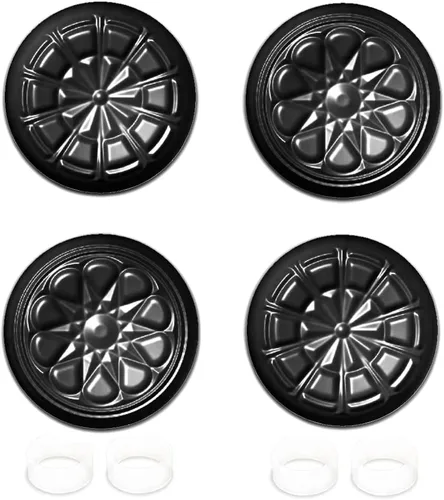 Miniatura 20 de PERFECTSIGHT Lindas tapas de agarre para el pulgar para el controlador PS5/PS4, tapas analógicas de silicona para Halloween para Xbox Series X/S