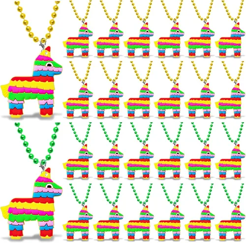 Miniatura 8 de CiciBear Paquete de 24 llaveros de burro de México, decoración de fiesta para invitados, fiesta temática de burro de México, baby shower, fiesta