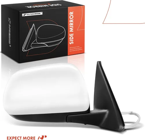 Miniatura 8 de A-Premium Espejo eléctrico para puerta del lado del pasajero, compatible con Toyota Highlander 2008 2009 2010 2011 2012 2013 – Espejo retrovisor